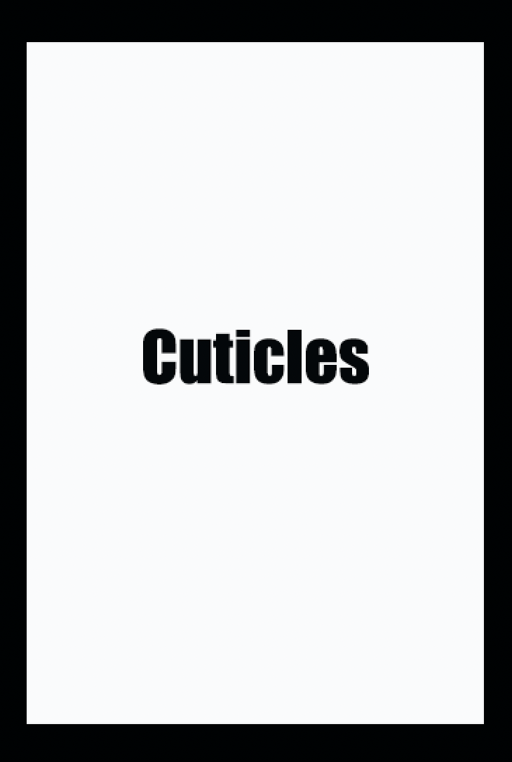 Cuticles  (2008)